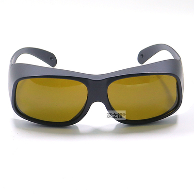 深之鐳 紅綠藍紫外光可見光激光眼鏡 防355/450/470/532/633nm光學實驗工業加工護目鏡 可戴近視鏡