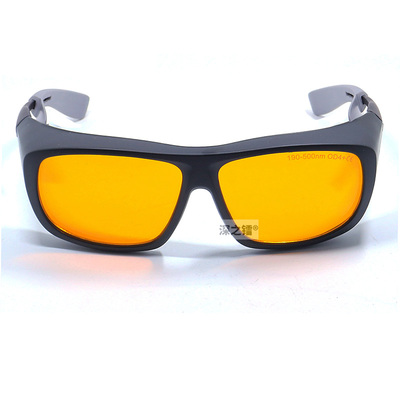 深之鐳藍(lán)光紫外激光防護(hù)專用眼鏡 防193/442nm準(zhǔn)分子激光藍(lán)光皮秒激光473/480nm固體激光器